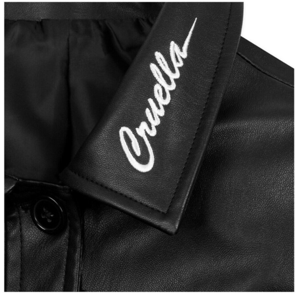 Disney Her Universe Cruella Live Action Faux Leather Jacket - Picture 3 of 7